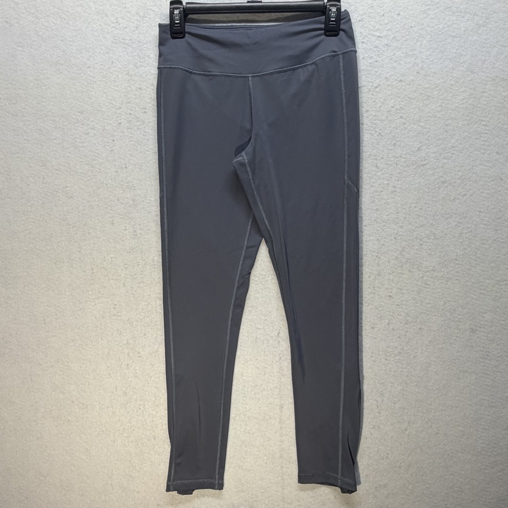 Victoria's Secret Womens Grey Elastic Waist Compression Leggings Size Medium